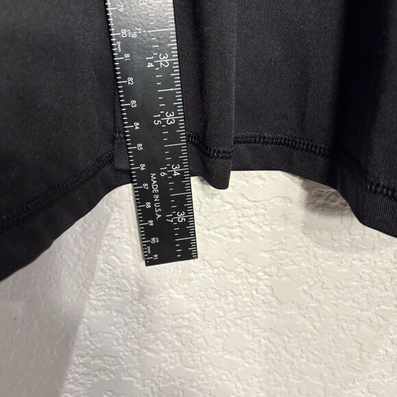 Old Navy Active Plus 4x Black Grey Patterned Thin 1/4 Zip Jacket - Picture 7 of 8